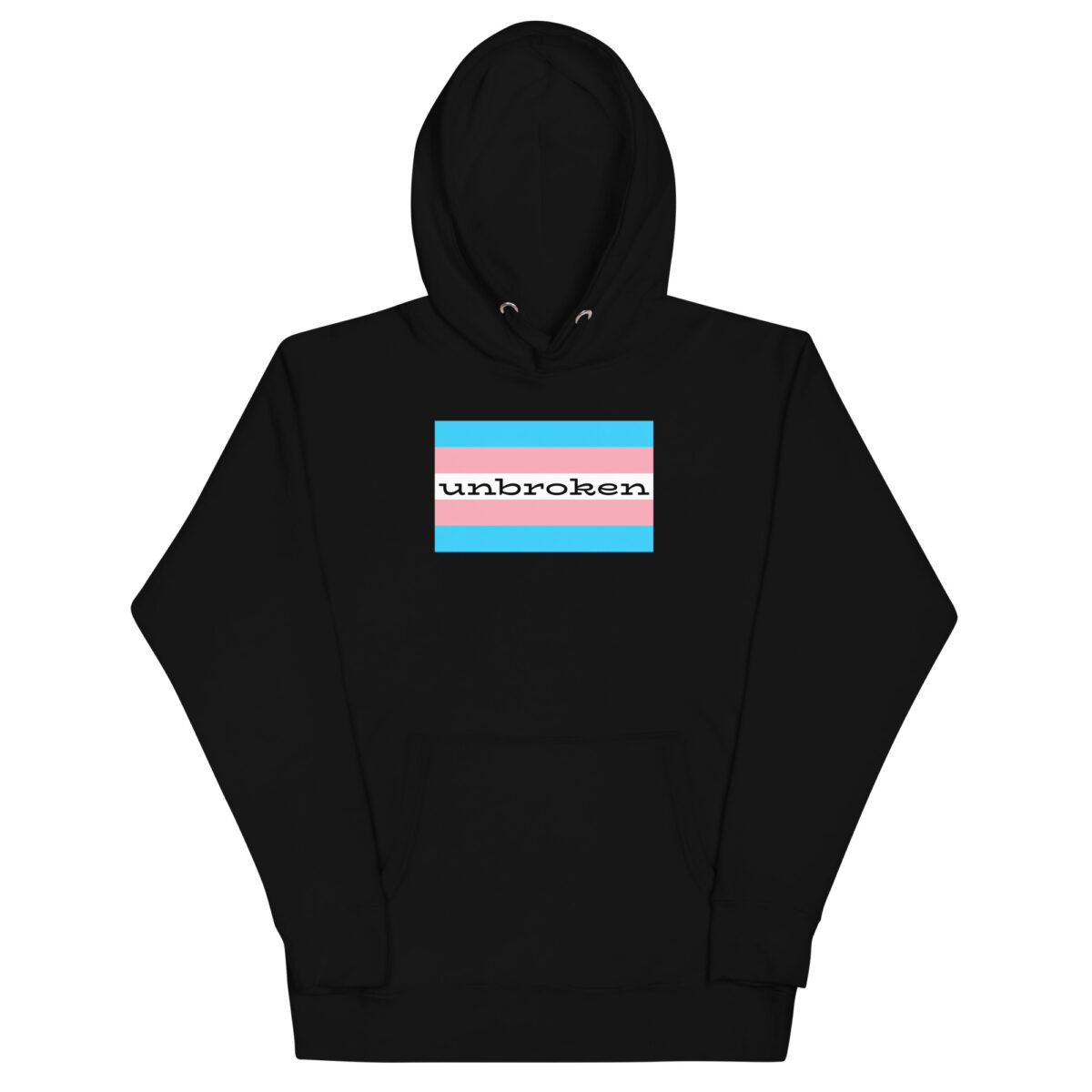 “unbroken”  Unisex Hoodie - Image 2